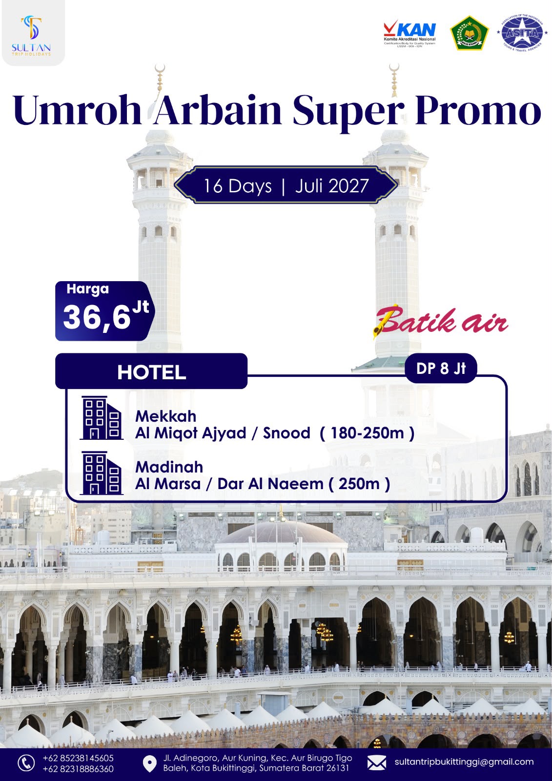 UMROH ARBAIN SUPER PROMO